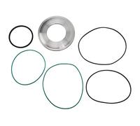 JF015E RE0F11A Jeu de bagues d'étanchéité de transmission CVT et kit de piston de poulie en acier de remplacement - Construction durable, anticorrosion ABS et métal