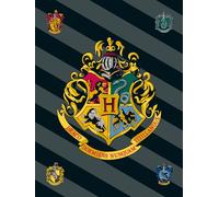 HARRY POTTER JFABRICS Plaid Blason Poudlard