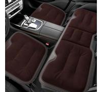 JFBLSD Coussin Remplacement siège Auto, Camion, Chaise Bureau,Taille Universelle(Brown,3-Piece Set)