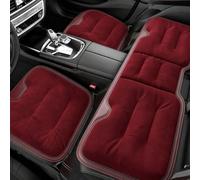 JFBLSD Coussin Remplacement siège Auto, Camion, Chaise Bureau,Taille Universelle(Red,3-Piece Set)