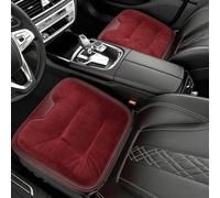 JFBLSD Coussin Remplacement siège Auto, Camion, Chaise Bureau,Taille Universelle(Red,Driver+Passenger Seat)