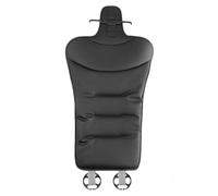 JFBLSD Coussin siège Auto,Protection siège antidérapante,siège conducteur(Black,Backrest)