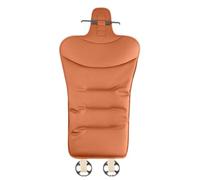 JFBLSD Coussin siège Auto,Protection siège antidérapante,siège conducteur(Orange,Backrest)