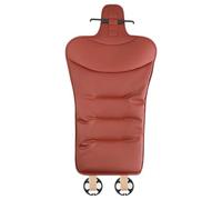 JFBLSD Coussin siège Auto,Protection siège antidérapante,siège conducteur(Red,Backrest)