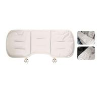 JFBLSD Coussin siège Auto,Protection siège antidérapante,siège conducteur(White,Rear Seat Cushion)
