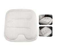 JFBLSD Coussin siège Auto,Protection siège antidérapante,siège conducteur(White,Seat Cushion)