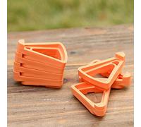 JFBUCF Lot de 24 pieds de pot de fleurs invisibles en terre cuite pour pots de fleurs d'intérieur ou d'extérieur - Parfaits pour les terrasses, les jardins et les serres