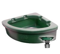 JFC Mangeoire d'angle d'étables et pour chevaux - GLADIATOR 20 L EQ 2 - avec évacuation du nettoyage