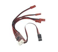 JfdLbv Contrôleur Multifonction LED et lumières LED adaptés au Jet d'avion télécommandé