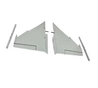 JfdLbv Ensemble d'ailes principales adapté au modèle d'avion à réaction JAS39 80mm EDF RC(V2)