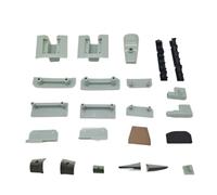 JfdLbv Pièces en Plastique 2 Fuselage adaptés au modèle d'avion à hélice Ta-152 Rc