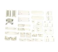 JfdLbv Pièces en Plastique d'assemblage de Fuselage adaptées au Jet d'avion RC Twin 80mm F-14 F14