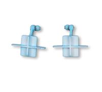 JfdLbv Roues de Train d'atterrissage Avant, vis de tiges de poussée Pilotes adaptées au modèle d'avion électrique de Chasse canalisé Double 50mm S27 Twin 50mm(Camo Rocker Arm)