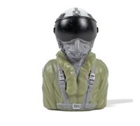 JfdLbv Roues de Train d'atterrissage Avant, vis de tiges de poussée Pilotes adaptées au modèle d'avion électrique de Chasse canalisé Double 50mm S27 Twin 50mm(Pilot)