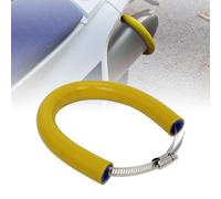 JFG RACING 64 cm/25,2" Protection Pot Echappement Moto,Protection Collier Echappement Réglable Universelle pour Pit Dirt Bike Motocross Supermoto Enduro Scooter Jaune
