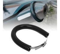 JFG RACING 64 cm/25,2" Protection Pot Echappement Moto,Protection Collier Echappement Réglable Universelle pour Pit Dirt Bike Motocross Supermoto Enduro Scooter Noir