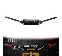 JFG RACING Guidon 28mm Dirt Bike avec coussin de mousse Universel 1 1/8" 28MM Guidon moto pour SX EXC CRF XR YZ YZF KLX RM DRZ TC TE ATV Motocross Noir