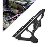 JFG RACING Housse de Protection de Chaîne de Pignon de Moto,CNC Protection Chaine Moto pour sur Ron Light Bee S/X Segway X260/X160 vélo électrique-Noir