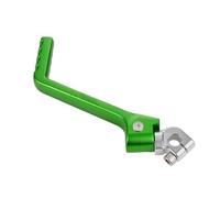 JFG RACING Levier Kick Moto,Levier Démarrage en Alliage d'aluminium Vert