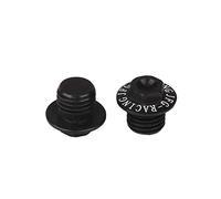 JFG RACING Lot de 2 Bouchon Retroviseur Moto M10,M10 x 1,25 Cache Retroviseur Moto Bouchons de Rétroviseur Filetés Aluminium Vis Retroviseur Moto