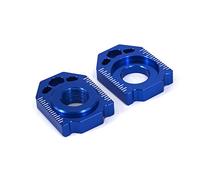 JFG RACING Régleur de chaîne pour essieu arrière de moto FE390/450/570 FX450 TE125/150/250/300 FE250/350/501 FC250/350/450 TC85/125/250 TX125 TE 150i/2500 I/300i Bleu