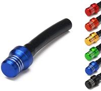 JFG RACING Tube de Tuyau de reniflard de soupape de Bouchon de réservoir d'essence de Filtre à Carburant de gaz de Moto pour YZ80 YZ85 YZ125 YZ250 YZ250F Pit Dirt Bike ATV Off Road-Blue