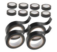 JFGCTYHXY bande isolante en caoutchouc, 12 rouleaux de ruban adhésif multi-usage for faisceaux câbles, destiné aux électriciens et bricoleurs