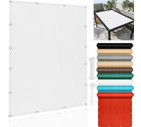 JFGCTYHXY Filet d'ombrage, Résistant aux intempéries et Durable, ce Filet d'ombrage est idéal for créer Une Protection Solaire extérieure Parfaite for Votre Porche ou Jardin(Cream Color,170x200cm)