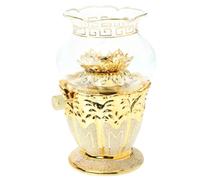 JFGCTYHXY Lampe à pétrole, Lampe de Table culte Bouddhiste, Support Lampe Vintage, Fournitures prière et Foi for la décoration du Temple Maison