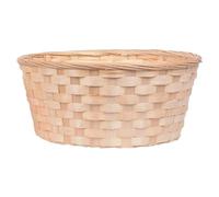 JFGCTYHXY Panier à œufs, Panier à Pain Rond en Osier, paniers Faits à la Main, œufs, légumes, Nourriture, Fruits, Desserts, Biscuits(XXL)