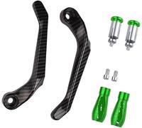 JFGCTYHXY Protection de frein pour moto, Protection de levier frein et d'embrayage for moto-Protection poignées guidon(Green)