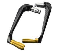 JFGCTYHXY Protection de frein pour moto, Protection de levier frein et d'embrayage for moto-Protection poignée guidon(Lever Guard Gold)