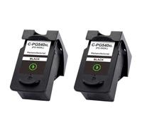 JFGIkLFD Capacité Cartouche d'encre Compatible PG-540XL PG-540 CL-541XL CL-541 Compatible avec MG2100 MG2150 MG3250 MG3255 MG3550 MG4100 MG4150 MG4200 MG4250(BK(2PC))
