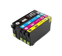 JFGIkLFD Cartouche à Jet d'encre Couleur de Remplacement, Compatible 408 408L 408XL C13T09K14010, Compatible avec imprimante Workforce Pro WF-7830DTWF