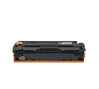 JFGIkLFD Cartouche de Toner 4 Couleurs Compatible Compatible avec CF540A 203A CF541A CF543A, Fonctionne avec M254nw M254dw MFPM281fdw M281fdn M280nw(1PCS Black)