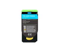 JFGIkLFD Cartouche de Toner Compatible NA Version 70C1HK0 70C1HC0 70C1HM0 70C1HY0 Compatible avec CS310 CS410 CS510 CS310dn CX410de CX510 Couleur(70C1HC0-C 3K)