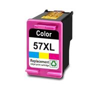 JFGIkLFD Cartouche d'encre 56 57, Recharge d'encre Compatible Compatible avec Deskjet Photosmart, copieur numérique PSC Officejet Fax(HP57XL 1c)