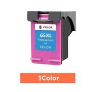 JFGIkLFD Cartouche d'encre 65XL Compatible Compatible avec Cartouche 65 XL Compatible avec HP65XL Compatible avec 5010 5020 5030 5032 5034 5052 5055(1Pack Color)