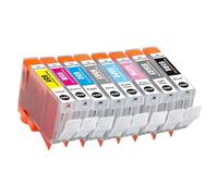 JFGIkLFD Cartouche d'encre 8 Couleurs Compatible CLI65 CLI-65, Compatible avec imprimante PRO-200 PRO200 Pro 200(Photo Magenta)