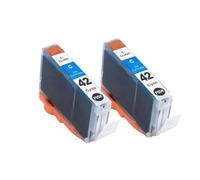 JFGIkLFD Cartouche d'encre Compatible CLI-42 CLI42 avec Puce Compatible avec imprimante Pro-100 100S(2PCS C-42 C)
