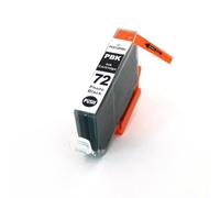 JFGIkLFD Cartouche d'encre Compatible PGI-72 Compatible avec imprimante à Jet d'encre Pro-10 Pro-10s BK MBK GY C M Y PC PM R CO(Photo Black)