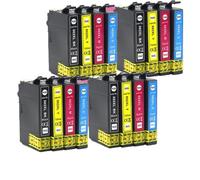 JFGIkLFD Cartouche d'encre Compatible T502 502XL E-502XL Compatible avec Expression Home WF-2860DWF WF-2865DWF XP-5100 XP-5105(4SET)