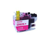 JFGIkLFD Cartouche d'encre Couleur Compatible LC462 LC462XL, capacité Compatible avec imprimantes MFC-J2340DW MFC-J3540DW MFC-J3940DW(1PCS Magenta)