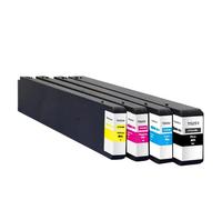 JFGIkLFD Cartouche d'encre de Remplacement T02S1 Compatible avec imprimante Workforce Enterprise WF-C20750, Encre pigmentée de qualité Disponible en 4 Options de Couleurs(1PC Yellow)