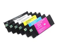 JFGIkLFD Cartouche d'encre écologique 220ML, Compatible avec Roland LEF-20 LEF-10 LEF-12 LEF-300 LEC-330 LEC-300 LEC540 EUV EUV2 EUV3 EUV4 EUV5(6PCS(BK C M Y WT GL))