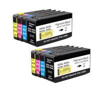 JFGIkLFD Cartouches d'encre compatibles 1-5, Jeu Compatible avec imprimantes sélectionnées 955XL 953XL 952XL 954XL 7720 7730 7740 8210 8216 8710 8720 8725 8730 8740 8745(2set)