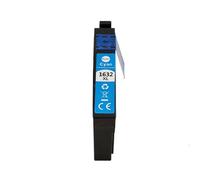 JFGIkLFD Cartouches d'encre compatibles 16XL T1631 T1634, Compatible avec imprimante Workforce WF 2010 2540 2750 2510 2520 2530 2760(Cyan)
