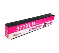 JFGIkLFD Cartouches d'encre compatibles Compatible avec Officejet Pro X451dn X451dw X476dn X476dw X551dw X576dw modèles 970 971 970XL 971XL Cartouche Couleur(Magenta)