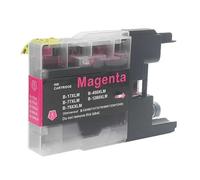 JFGIkLFD Cartouches d'encre compatibles LC12 LC17 LC40 LC71 LC73 LC75 LC400 LC1220 LC1240 LC1280 Compatible avec MFC-J6910CDW J6710CDW J840N J280W(M 1PC)