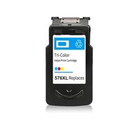 JFGIkLFD Cartouches d'encre compatibles PG575 CL576 PG575XL CL576XL Compatible avec TS3550i TS3551i TR4750i TR4751i(Color(1PC))